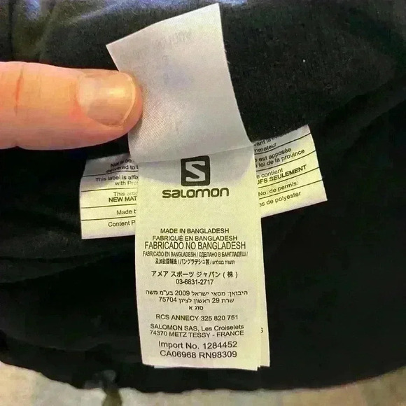 Mens Salomon  Trail Running Jacket Large - Picture 4 of 5